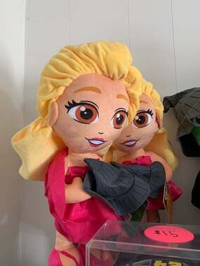 Wicked Glinda Halloween Porch Greeter Standing Plush